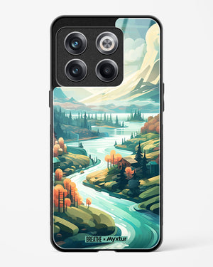 Alpine Mountain Charm [BREATHE] Glass Case Phone Cover (OnePlus)