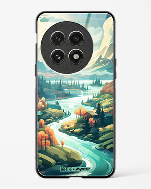 Alpine Mountain Charm [BREATHE] Glass Case Phone Cover (OnePlus)