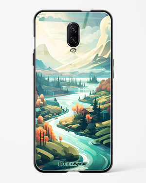 Alpine Mountain Charm [BREATHE] Glass Case Phone Cover (OnePlus)