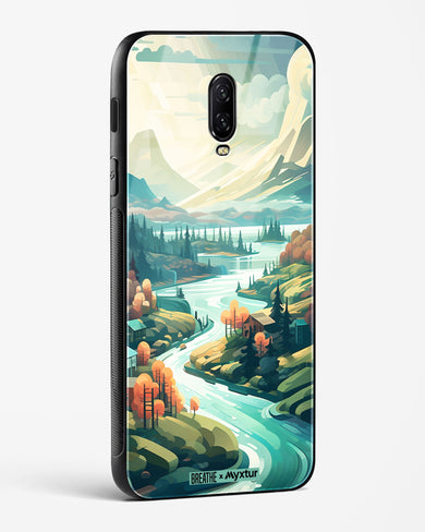 Alpine Mountain Charm [BREATHE] Glass Case Phone Cover (OnePlus)