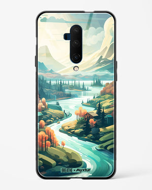 Alpine Mountain Charm [BREATHE] Glass Case Phone Cover (OnePlus)