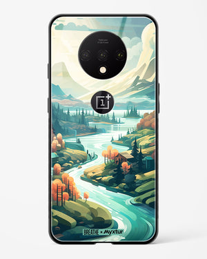 Alpine Mountain Charm [BREATHE] Glass Case Phone Cover (OnePlus)