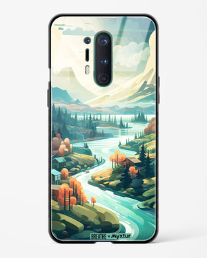 Alpine Mountain Charm [BREATHE] Glass Case Phone Cover (OnePlus)
