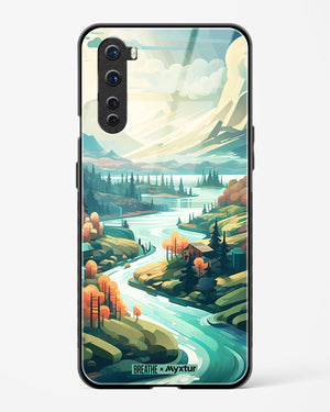 Alpine Mountain Charm [BREATHE] Glass Case Phone Cover (OnePlus)