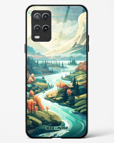 Alpine Mountain Charm [BREATHE] Glass Case Phone Cover (Oppo)