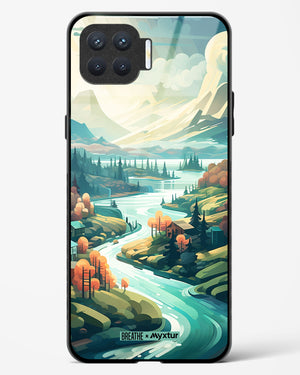 Alpine Mountain Charm [BREATHE] Glass Case Phone Cover (Oppo)