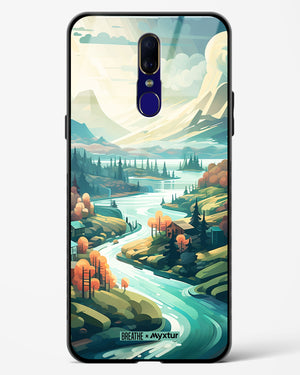 Alpine Mountain Charm [BREATHE] Glass Case Phone Cover (Oppo)