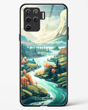 Alpine Mountain Charm [BREATHE] Glass Case Phone Cover (Oppo)