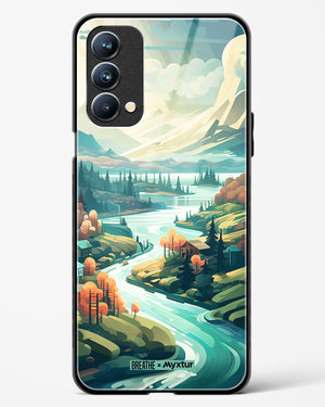 Alpine Mountain Charm [BREATHE] Glass Case Phone Cover (Oppo)