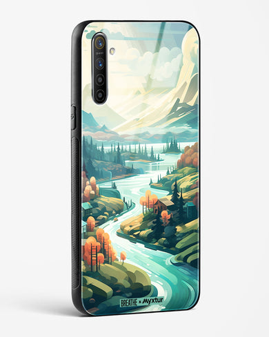 Alpine Mountain Charm [BREATHE] Glass Case Phone Cover (Oppo)