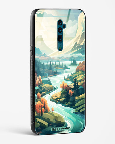 Alpine Mountain Charm [BREATHE] Glass Case Phone Cover (Oppo)