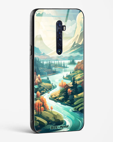 Alpine Mountain Charm [BREATHE] Glass Case Phone Cover (Oppo)
