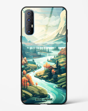 Alpine Mountain Charm [BREATHE] Glass Case Phone Cover (Oppo)