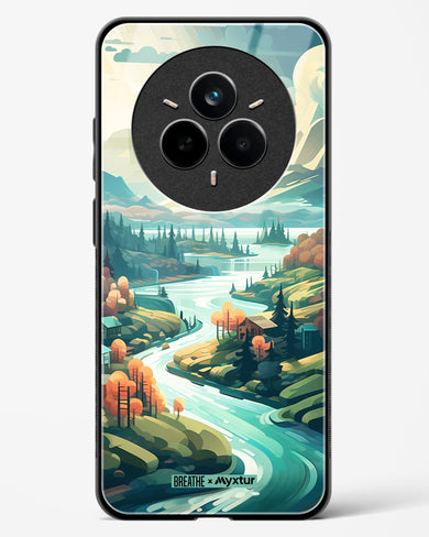 Alpine Mountain Charm [BREATHE] Glass Case Phone Cover (Realme)