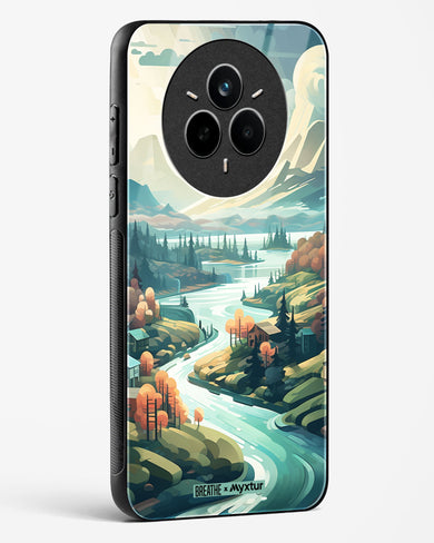 Alpine Mountain Charm [BREATHE] Glass Case Phone Cover (Realme)