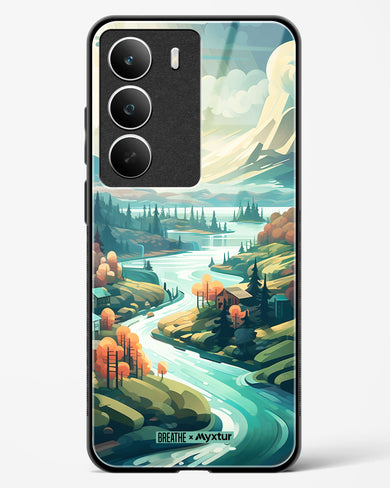 Alpine Mountain Charm [BREATHE] Glass Case Phone Cover (Realme)