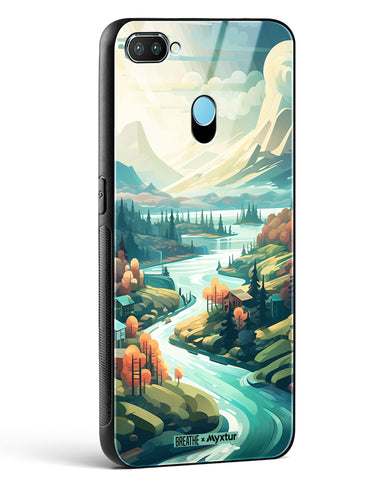 Alpine Mountain Charm [BREATHE] Glass Case Phone Cover-(Realme)