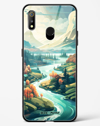 Alpine Mountain Charm [BREATHE] Glass Case Phone Cover-(Realme)