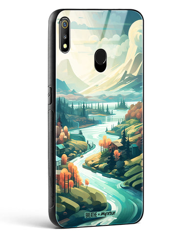 Alpine Mountain Charm [BREATHE] Glass Case Phone Cover-(Realme)