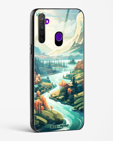 Alpine Mountain Charm [BREATHE] Glass Case Phone Cover-(Realme)