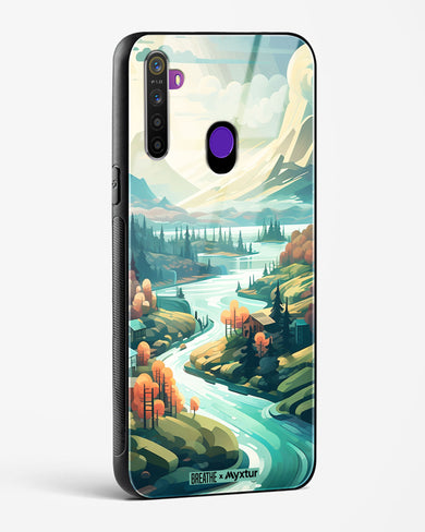 Alpine Mountain Charm [BREATHE] Glass Case Phone Cover-(Realme)