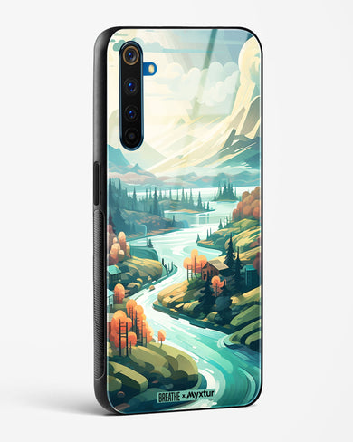 Alpine Mountain Charm [BREATHE] Glass Case Phone Cover-(Realme)