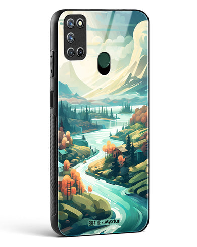 Alpine Mountain Charm [BREATHE] Glass Case Phone Cover-(Realme)