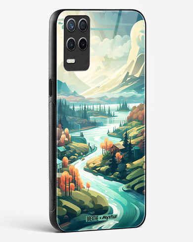 Alpine Mountain Charm [BREATHE] Glass Case Phone Cover (Realme)