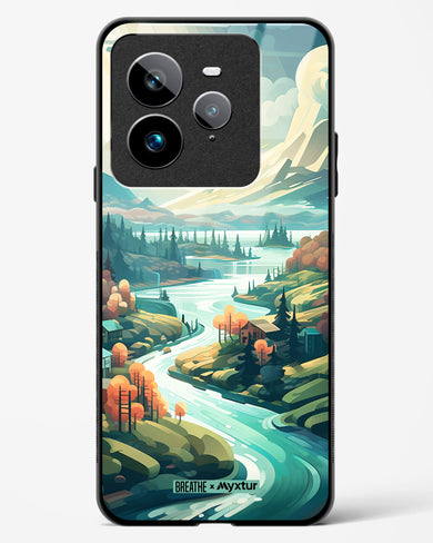 Alpine Mountain Charm [BREATHE] Glass Case Phone Cover (Realme)