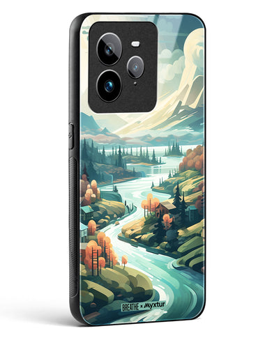 Alpine Mountain Charm [BREATHE] Glass Case Phone Cover (Realme)