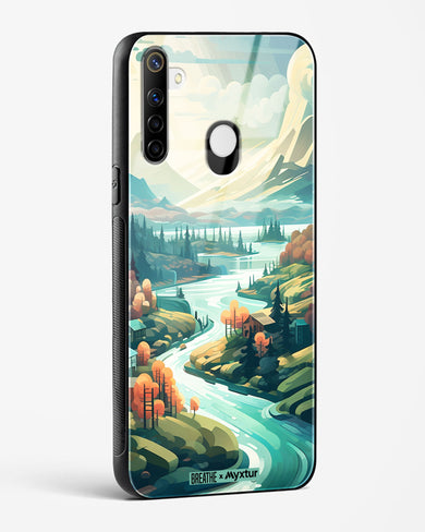 Alpine Mountain Charm [BREATHE] Glass Case Phone Cover-(Realme)