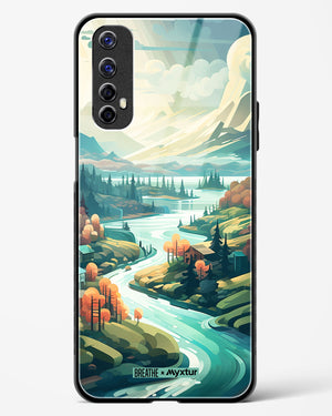 Alpine Mountain Charm [BREATHE] Glass Case Phone Cover (Realme)