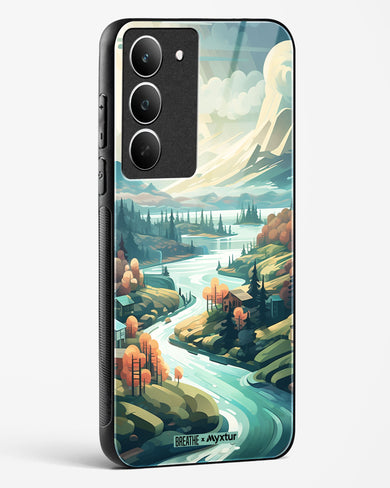 Alpine Mountain Charm [BREATHE] Glass Case Phone Cover (Realme)