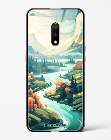 Alpine Mountain Charm [BREATHE] Glass Case Phone Cover-(Realme)