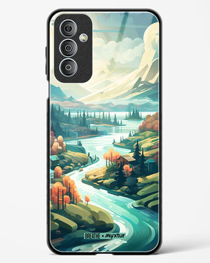 Alpine Mountain Charm [BREATHE] Glass Case Phone Cover (Samsung)