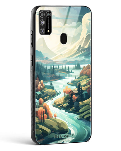 Alpine Mountain Charm [BREATHE] Glass Case Phone Cover (Samsung)