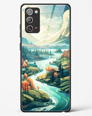 Alpine Mountain Charm [BREATHE] Glass Case Phone Cover (Samsung)