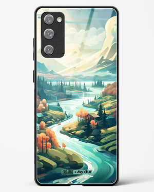 Alpine Mountain Charm [BREATHE] Glass Case Phone Cover (Samsung)