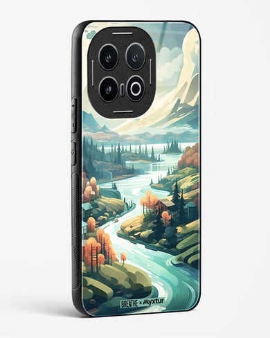 Alpine Mountain Charm [BREATHE] Glass Case Phone Cover (Vivo)
