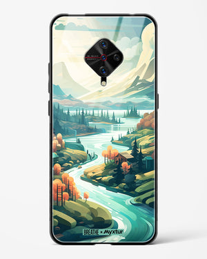 Alpine Mountain Charm [BREATHE] Glass Case Phone Cover (Vivo)