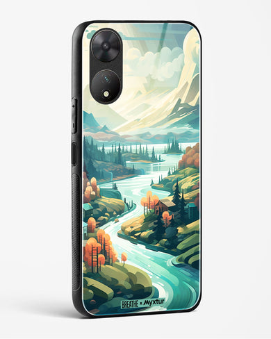 Alpine Mountain Charm [BREATHE] Glass Case Phone Cover-(Vivo)