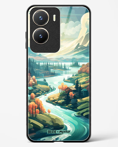 Alpine Mountain Charm [BREATHE] Glass Case Phone Cover-(Vivo)