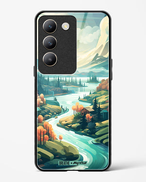Alpine Mountain Charm [BREATHE] Glass Case Phone Cover (Vivo)