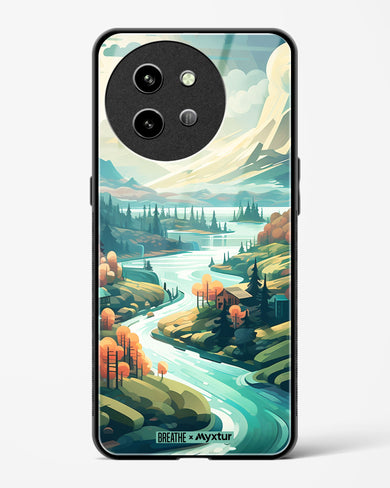 Alpine Mountain Charm [BREATHE] Glass Case Phone Cover (Vivo)