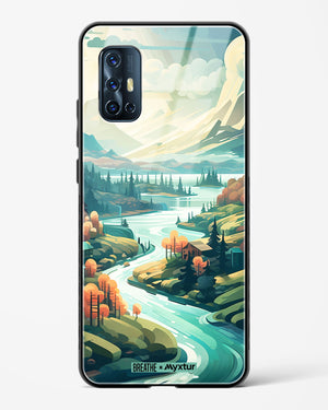 Alpine Mountain Charm [BREATHE] Glass Case Phone Cover (Vivo)