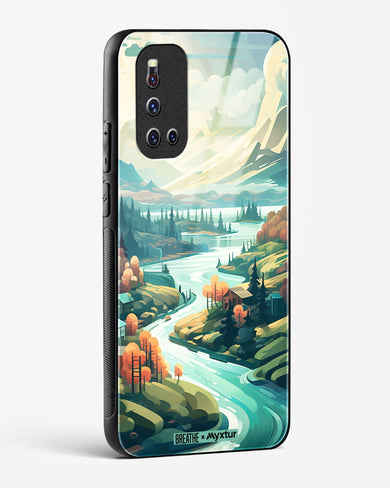 Alpine Mountain Charm [BREATHE] Glass Case Phone Cover-(Vivo)