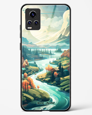 Alpine Mountain Charm [BREATHE] Glass Case Phone Cover (Vivo)