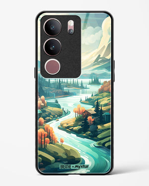 Alpine Mountain Charm [BREATHE] Glass Case Phone Cover (Vivo)