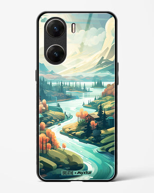 Alpine Mountain Charm [BREATHE] Glass Case Phone Cover (Vivo)