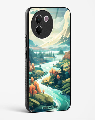 Alpine Mountain Charm [BREATHE] Glass Case Phone Cover (Vivo)